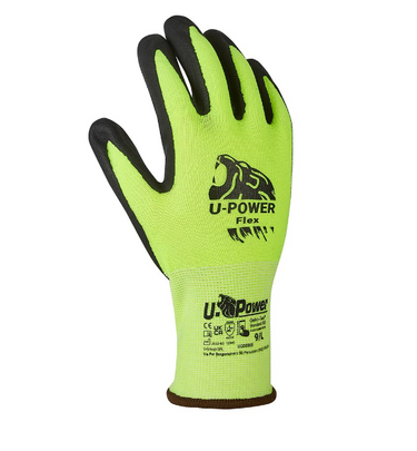 Guanto U-POWER FLEX da lavoro contro i rischi meccanici e termici,touch screen.